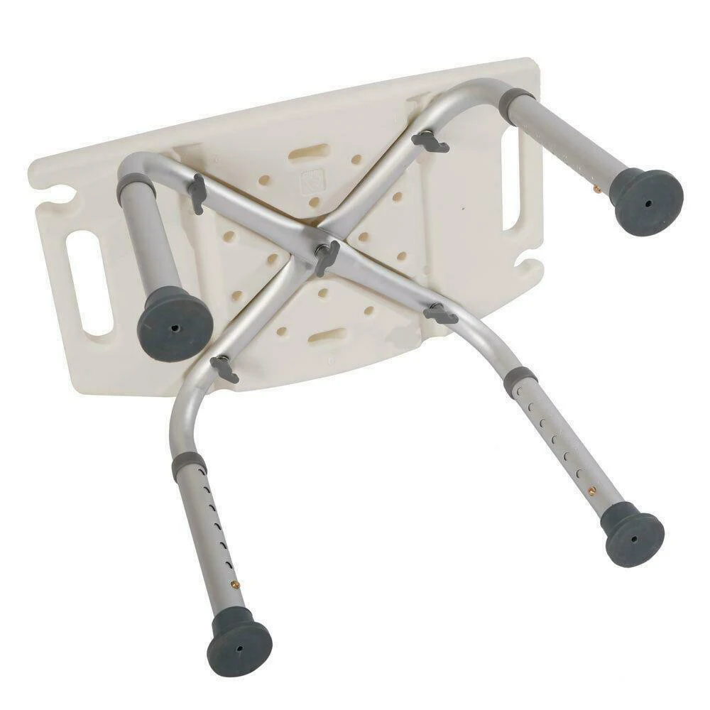 Bathroom and Shower Chair Elderly Folding Bath Chair Furniture Stool Shower Bench Non-slip Bath Chair 6 Gears Height