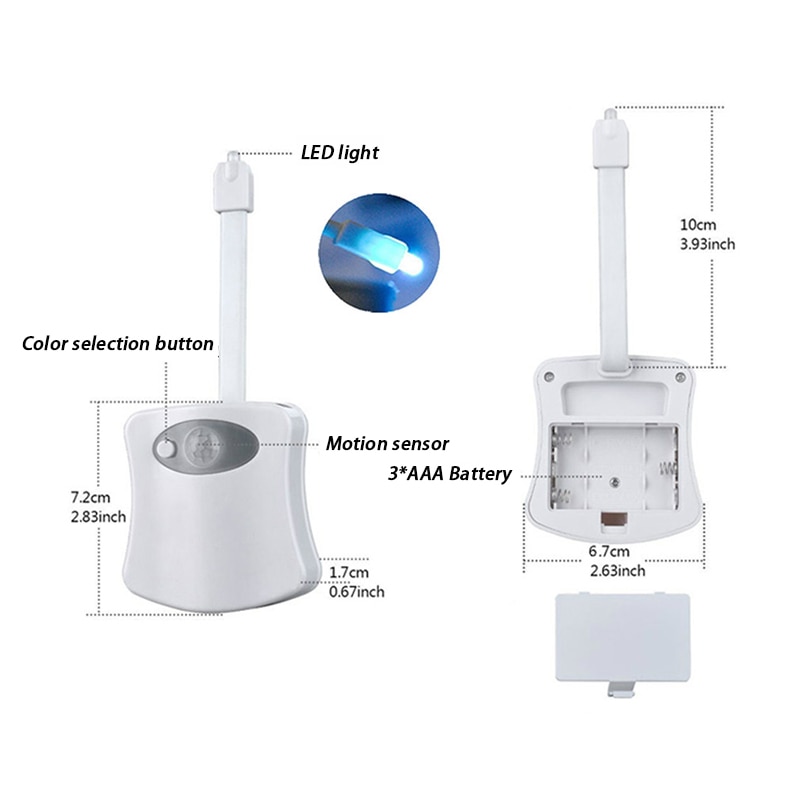 Bathroom Night Light Smart LED Light Bathroom Night Light Smart LED Light