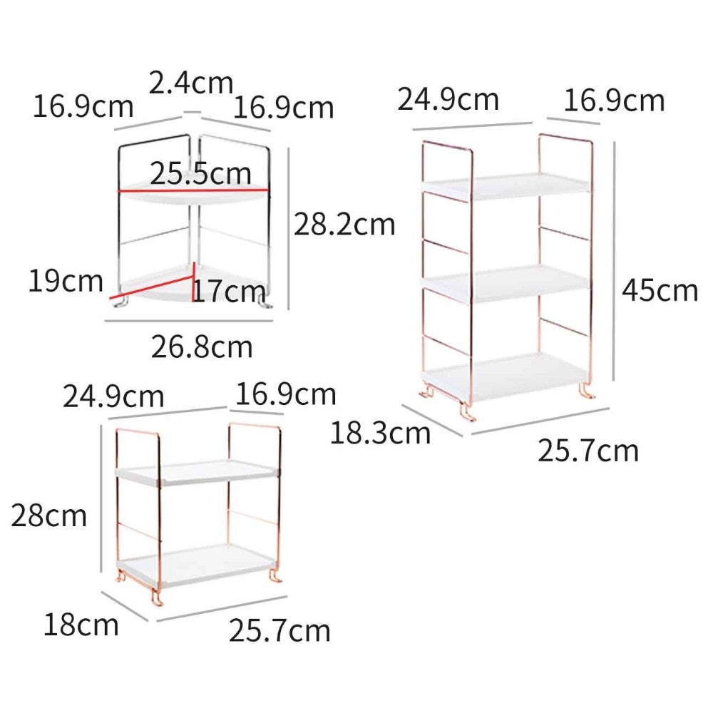 Bathroom Organizer Shelf Multi-Layer Rack Bathroom Organizer Shelf Multi-Layer Rack