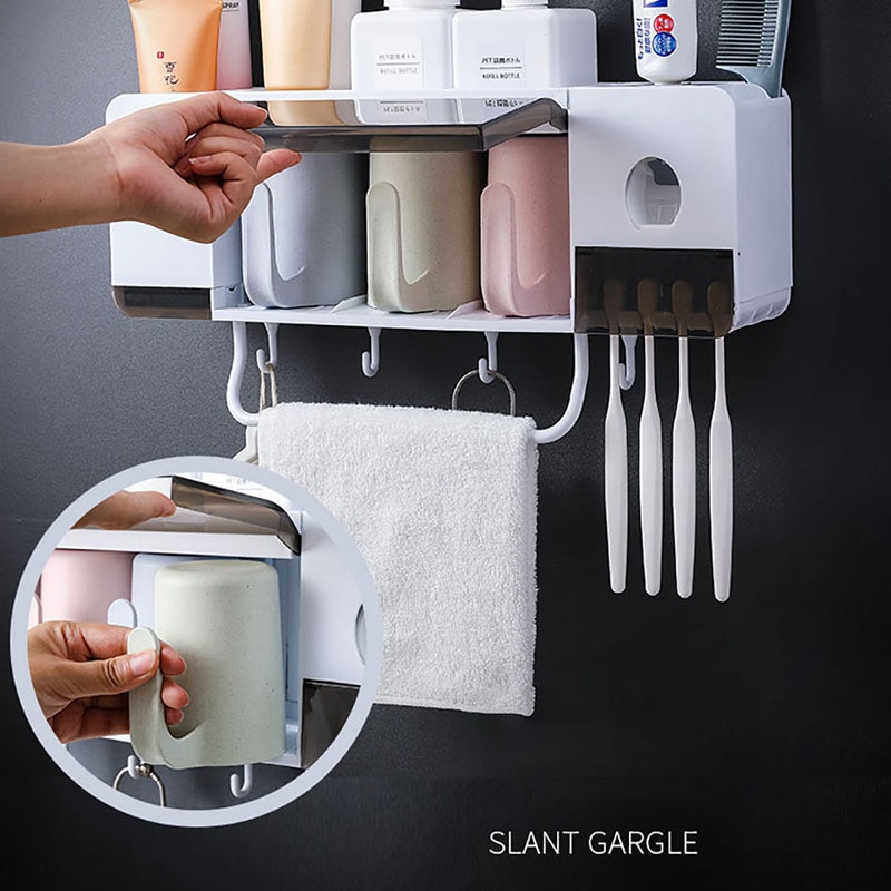 Bathroom Organizer Toothbrush Holder Bathroom Organizer Toothbrush Holder