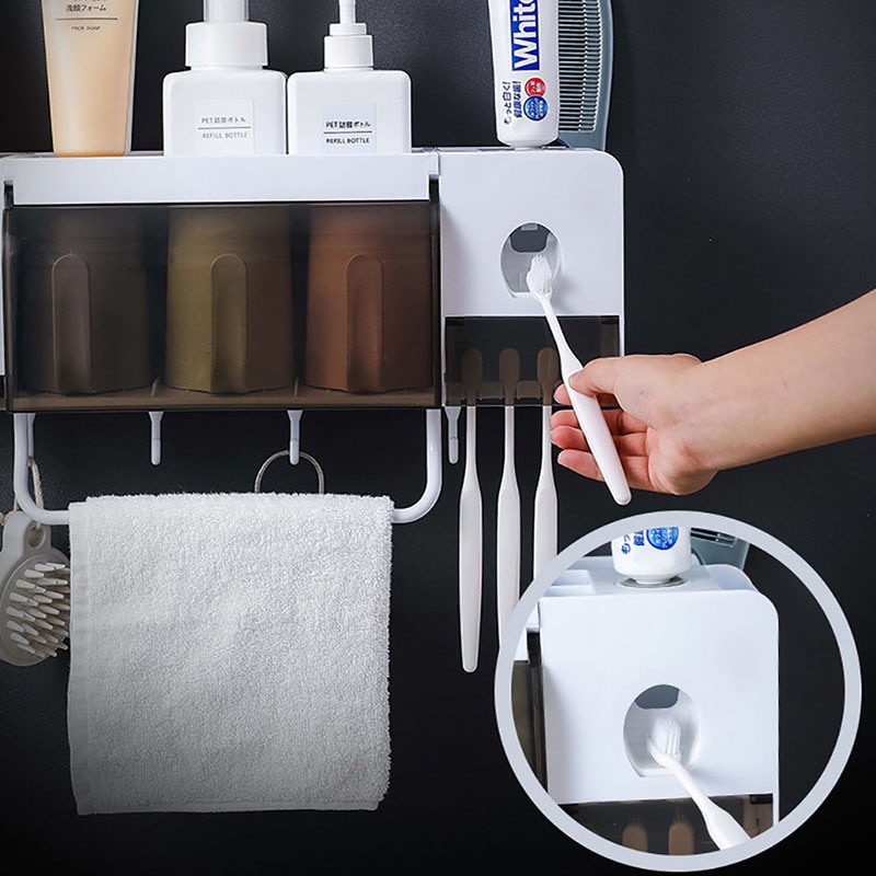 Bathroom Organizer Toothbrush Holder Bathroom Organizer Toothbrush Holder
