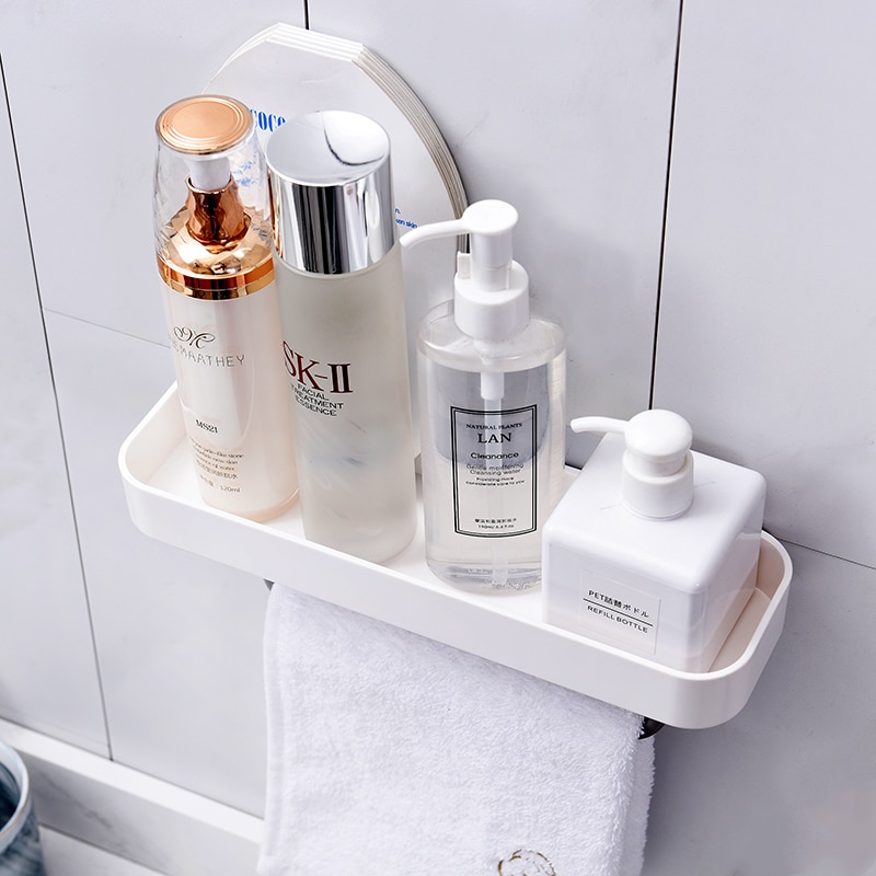Bathroom Shelf with Towel Bar Bathroom Shelf with Towel Bar