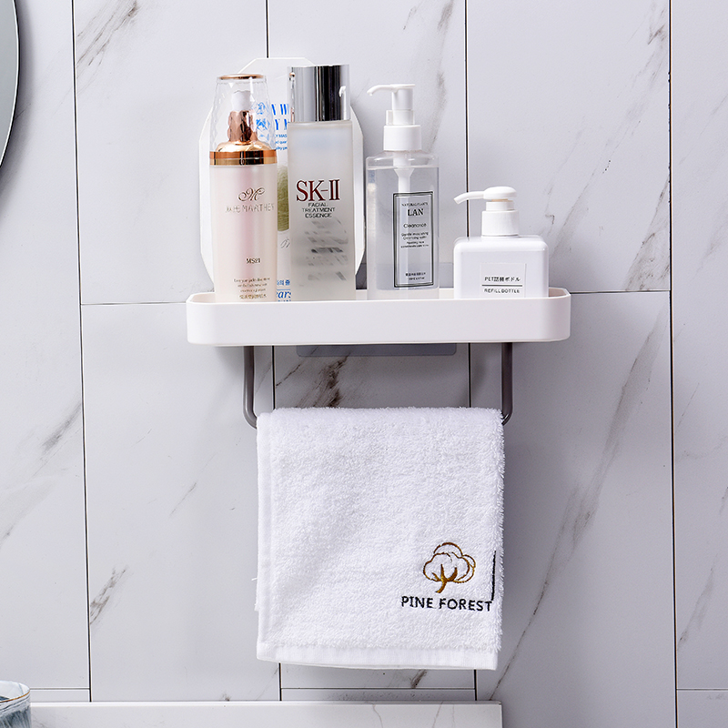 Bathroom Shelf with Towel Bar Bathroom Shelf with Towel Bar