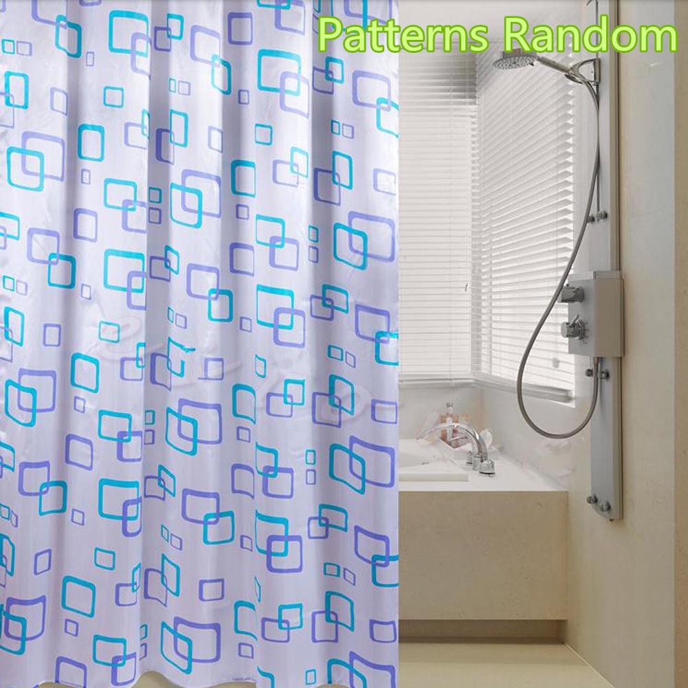 Bathroom Shower Curtain with Curtain Clips Bathroom Shower Curtain with Curtain Clips