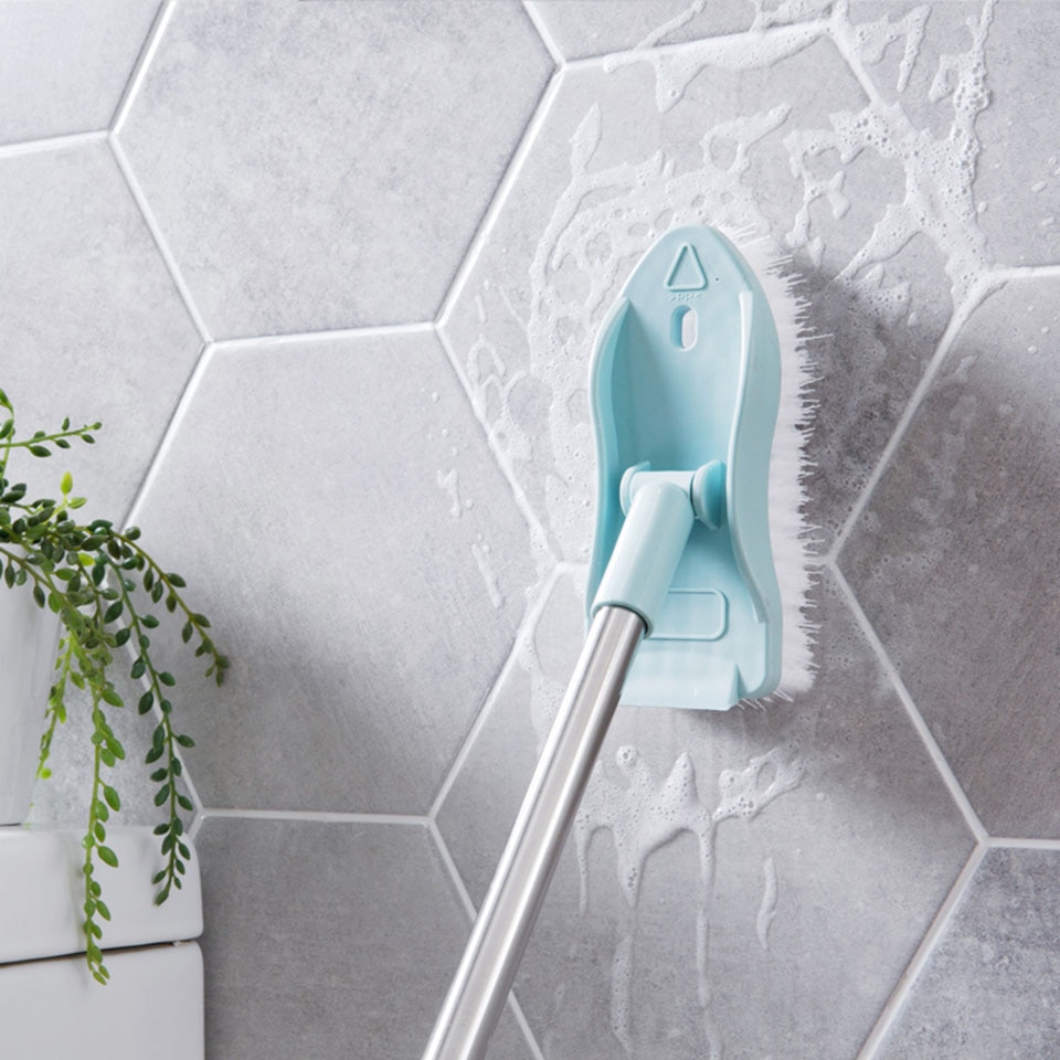 Bathroom Tile Cleaner Long Handle Brush Bathroom Tile Cleaner Long Handle Brush