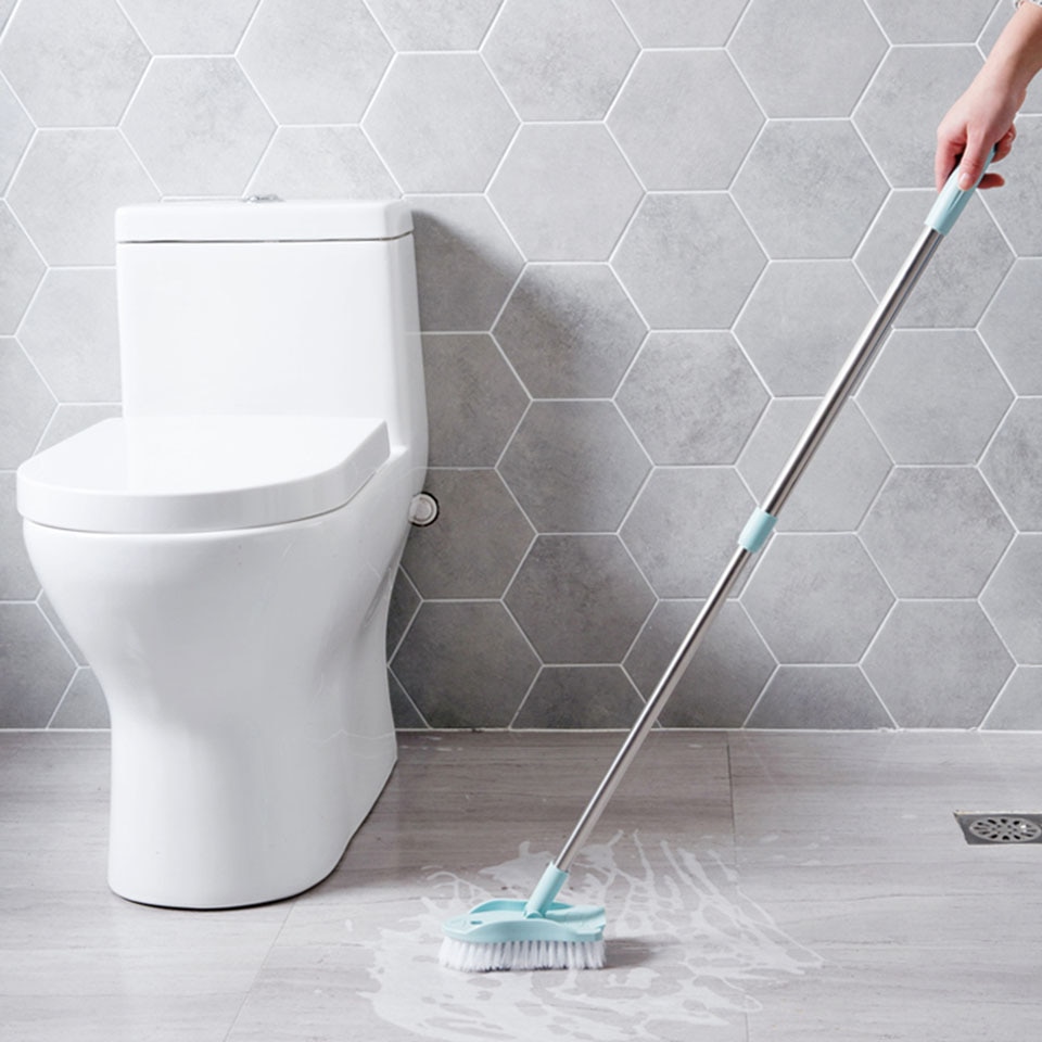 Bathroom Tile Cleaner Long Handle Brush Bathroom Tile Cleaner Long Handle Brush