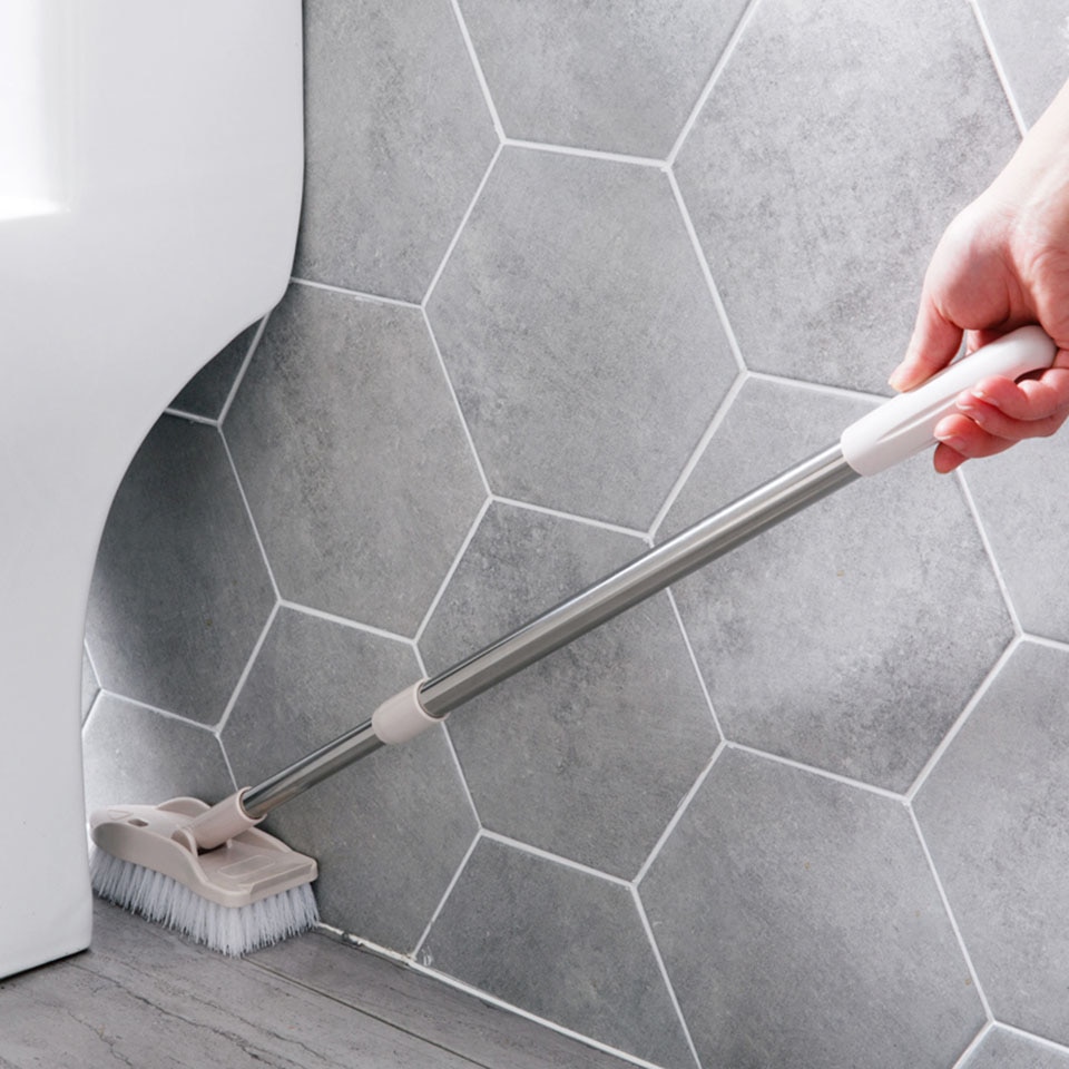 Bathroom Tile Cleaner Long Handle Brush Bathroom Tile Cleaner Long Handle Brush