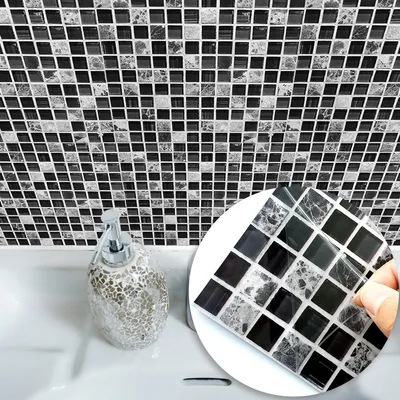 Bathroom Tile Stickers Waterproof Decor