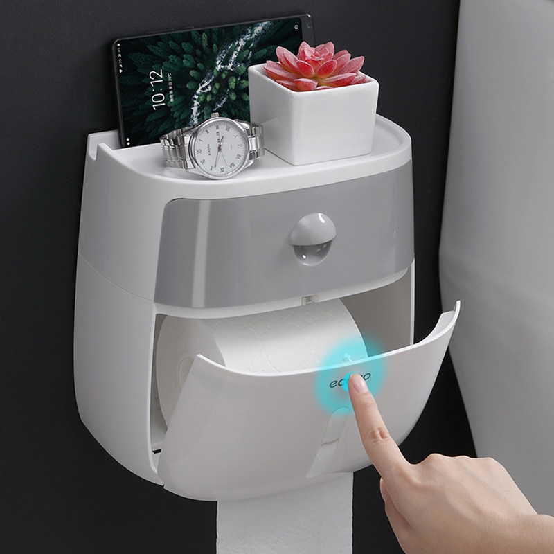 Bathroom Toilet Paper Holder Wall Mount