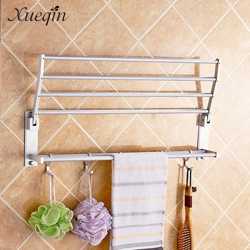 Bathroom Towel Shelf Clothes Rack