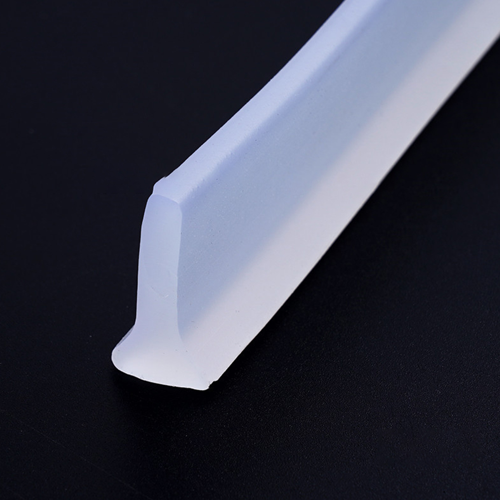 Bathroom Water Stopper Silicone Retaining Strip Water Shower Dam Flood Barrier Dry And Wet Separation Blocker