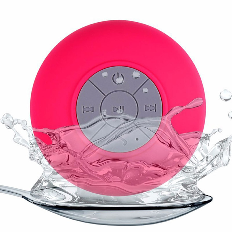 Bathroom Waterproof Drop Bluetooth Speaker Kitchen With Large Suction Cup Mini Wireless Portable Stereo