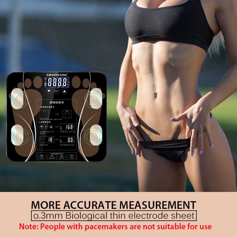 Bathroom Weighing Scale LCD Display Bathroom Weighing Scale LCD Display
