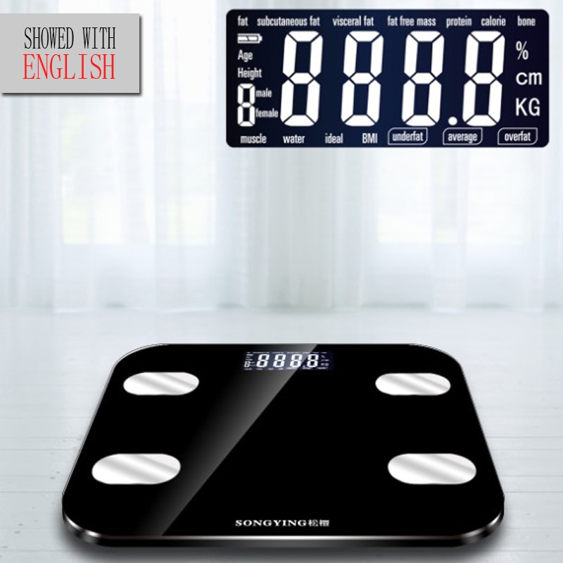 Bathroom Weighing Scale LCD Display Bathroom Weighing Scale LCD Display