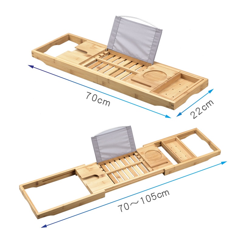 Bathtub Book Holder Bamboo Tray Bathtub Book Holder Bamboo Tray