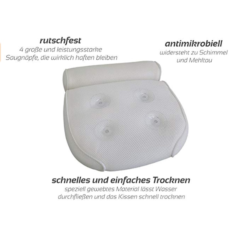 Bathtub Cushion Bath Neck Rest Pillow Bathtub Cushion Bath Neck Rest Pillow