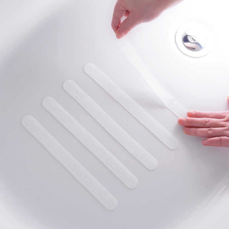 Bathtub Non Slip Stickers 10-Strips Pack Bathtub Non Slip Stickers 10-Strips Pack