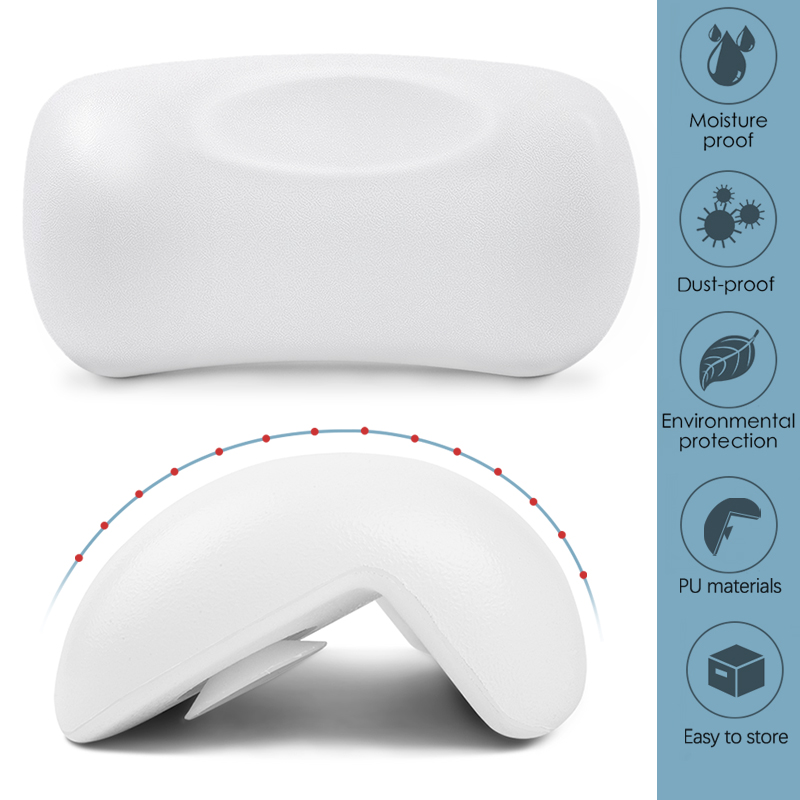 Bathtub Pillow with Suction Cups
