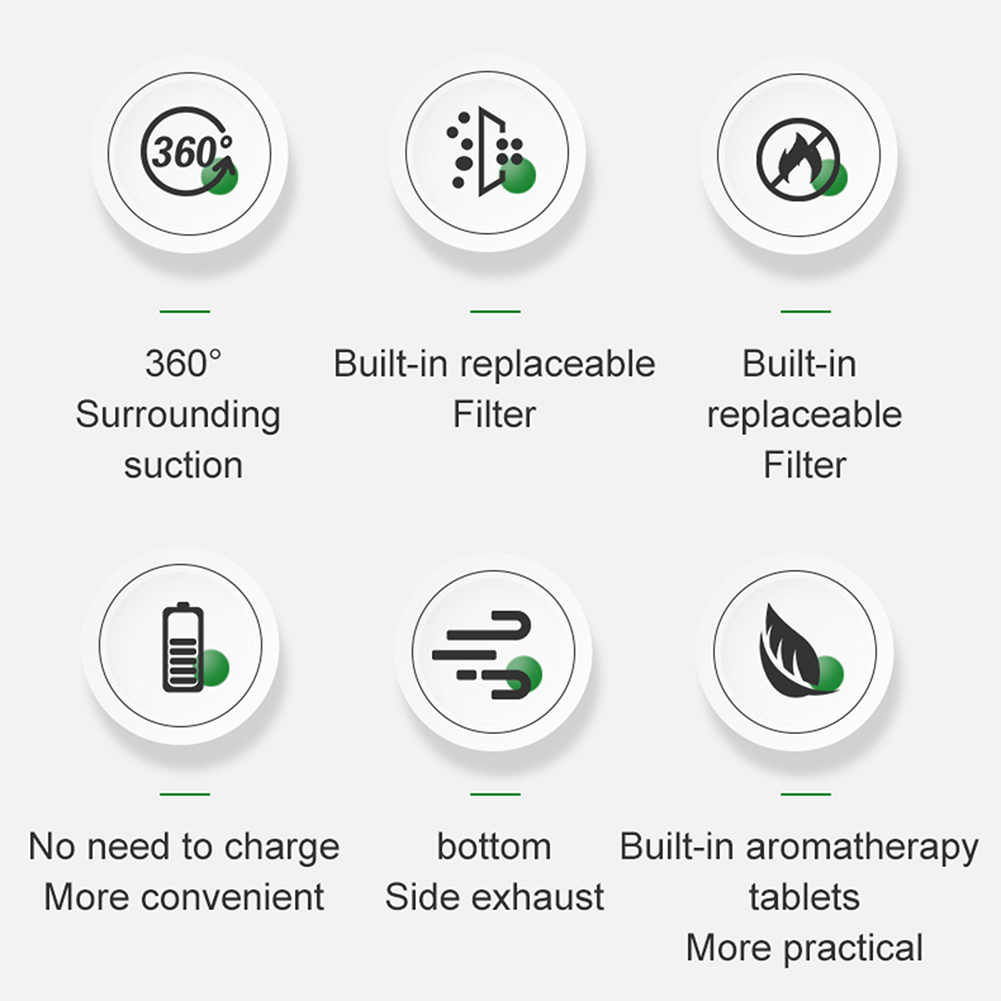 Battery Operated Ashtray Purifier