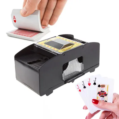 Battery Operated Automatic Card Shuffler Battery Operated Automatic Card Shuffler