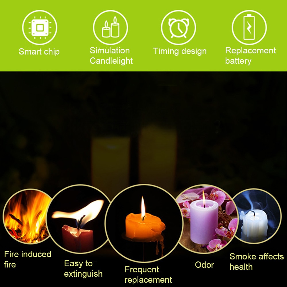 Battery Operated Candle Flameless Candle Battery Operated Candle Flameless Candle
