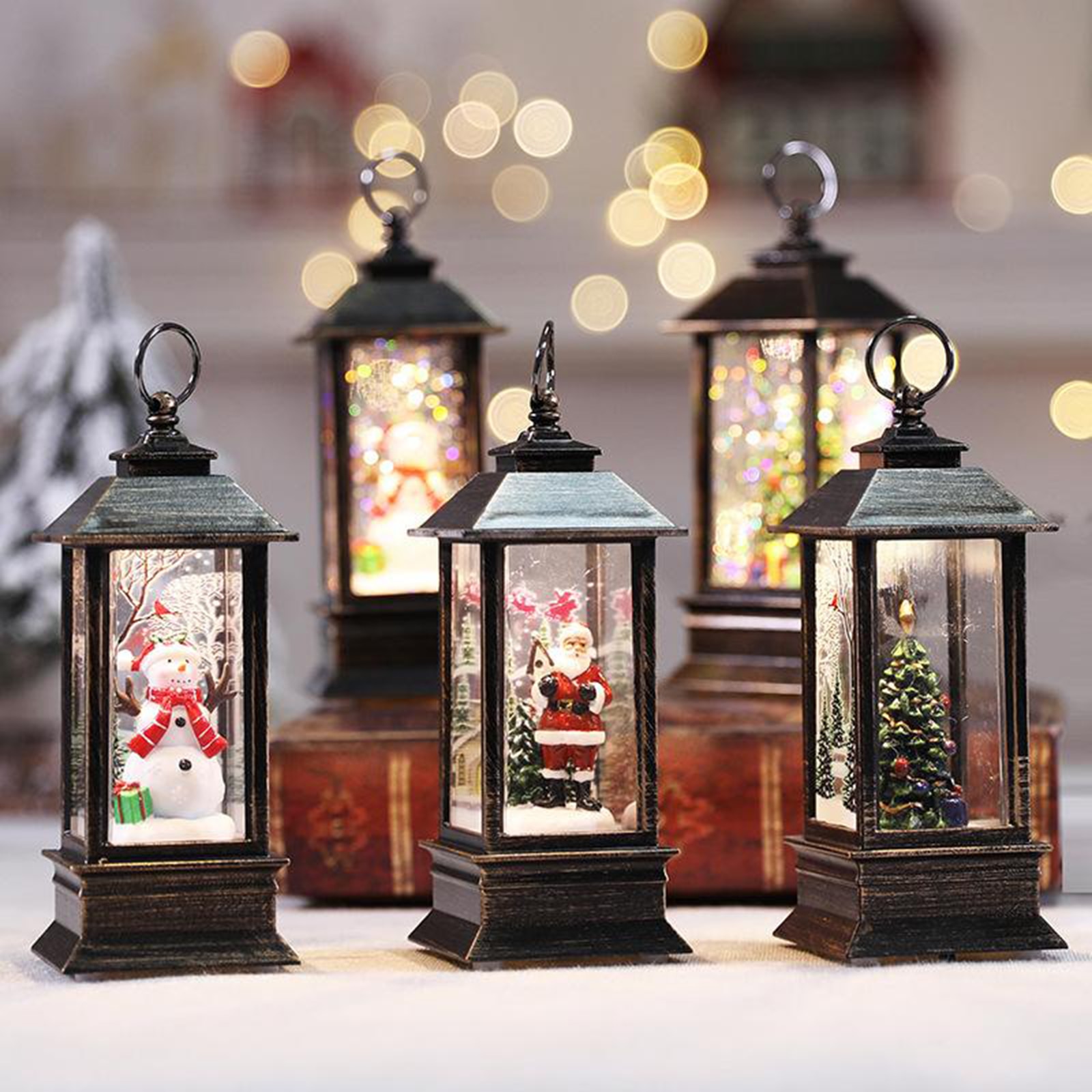 Battery Operated Christmas LED Lantern Battery Operated Christmas LED Lantern