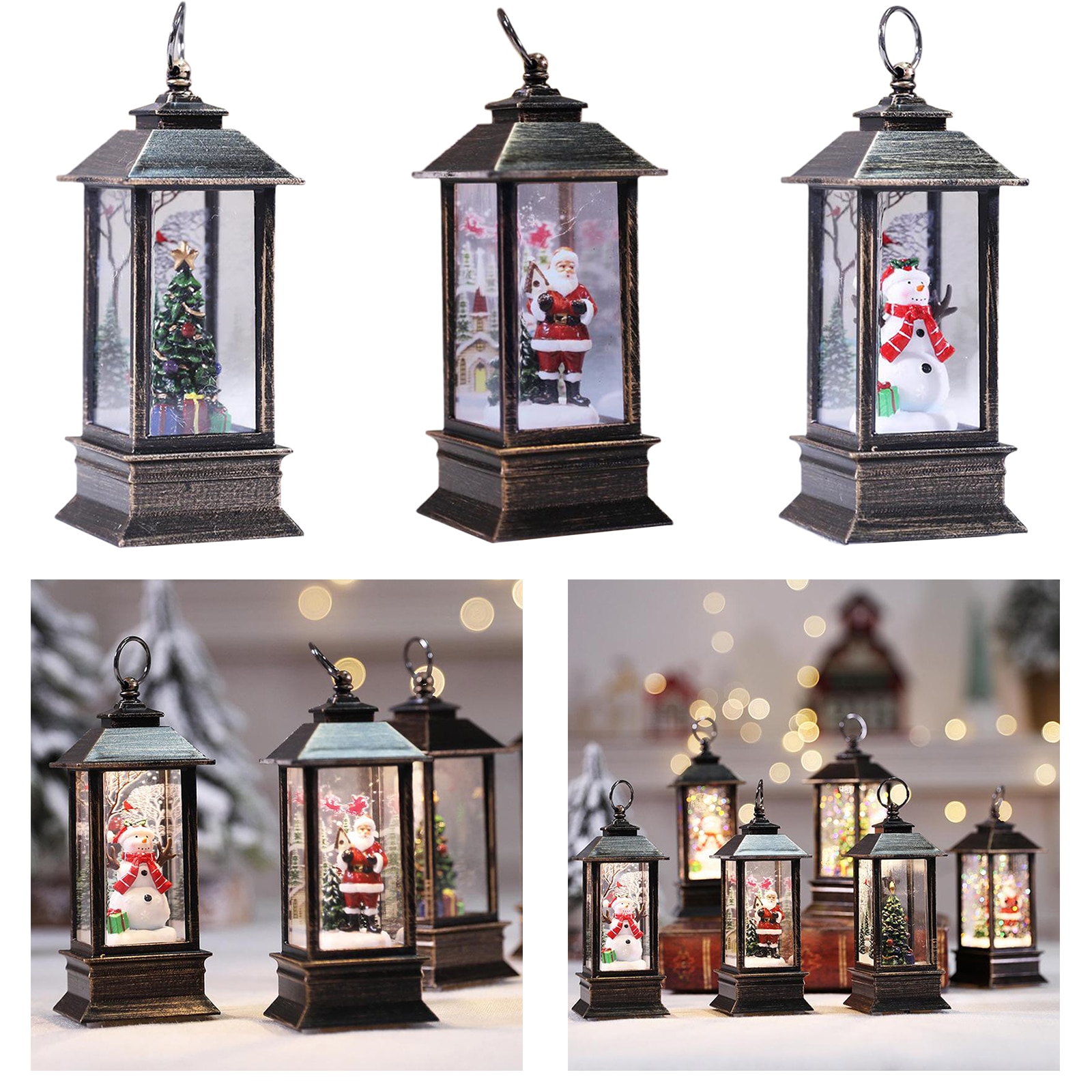 Battery Operated Christmas LED Lantern Battery Operated Christmas LED Lantern