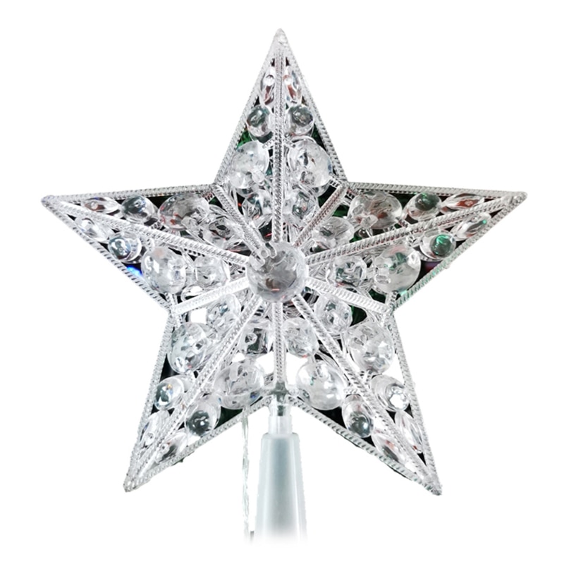 Battery Operated LED Star Tree Topper