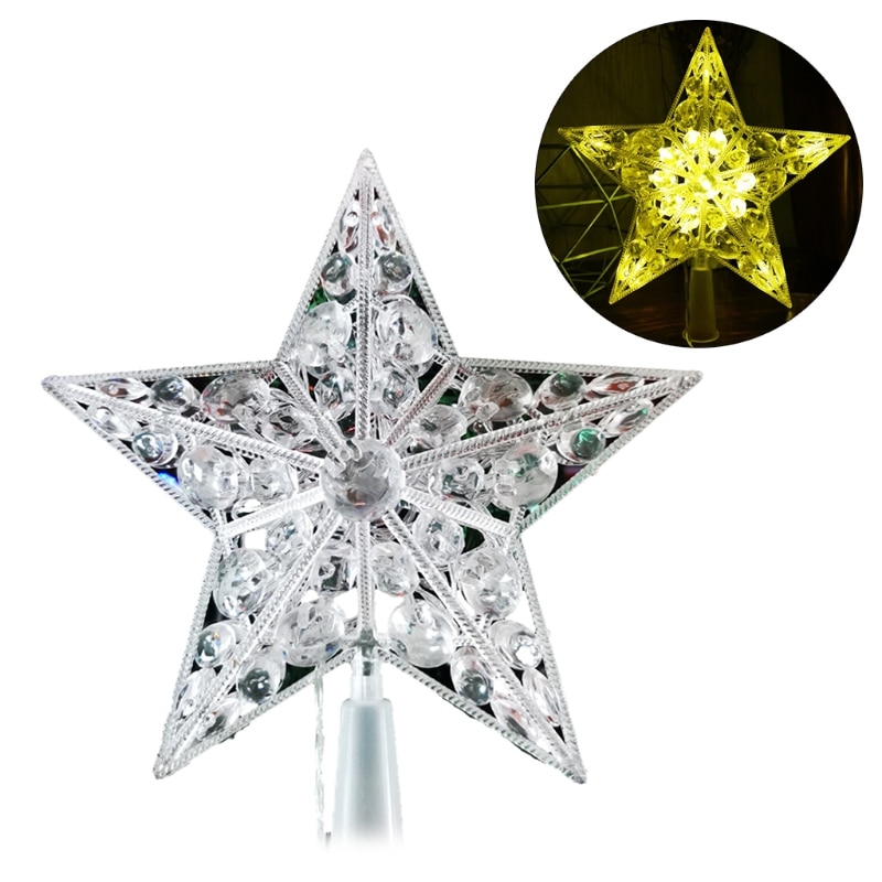 Battery Operated LED Star Tree Topper