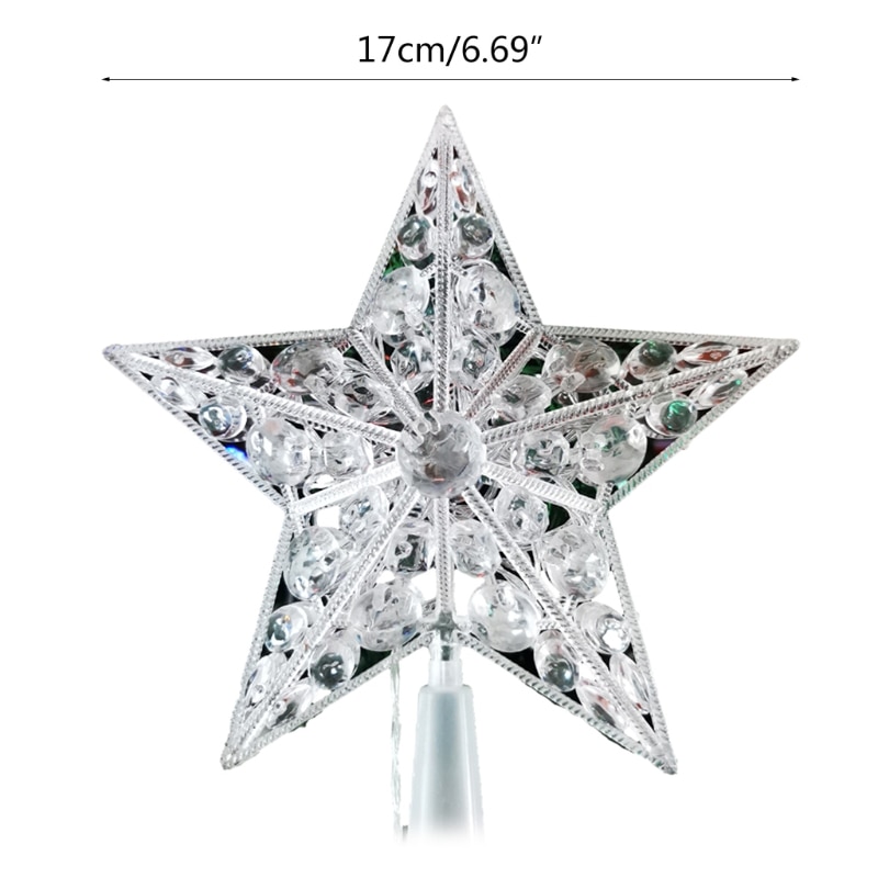 Battery Operated LED Star Tree Topper