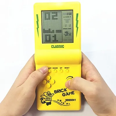 Battery Operated Portable Brick Game Toy