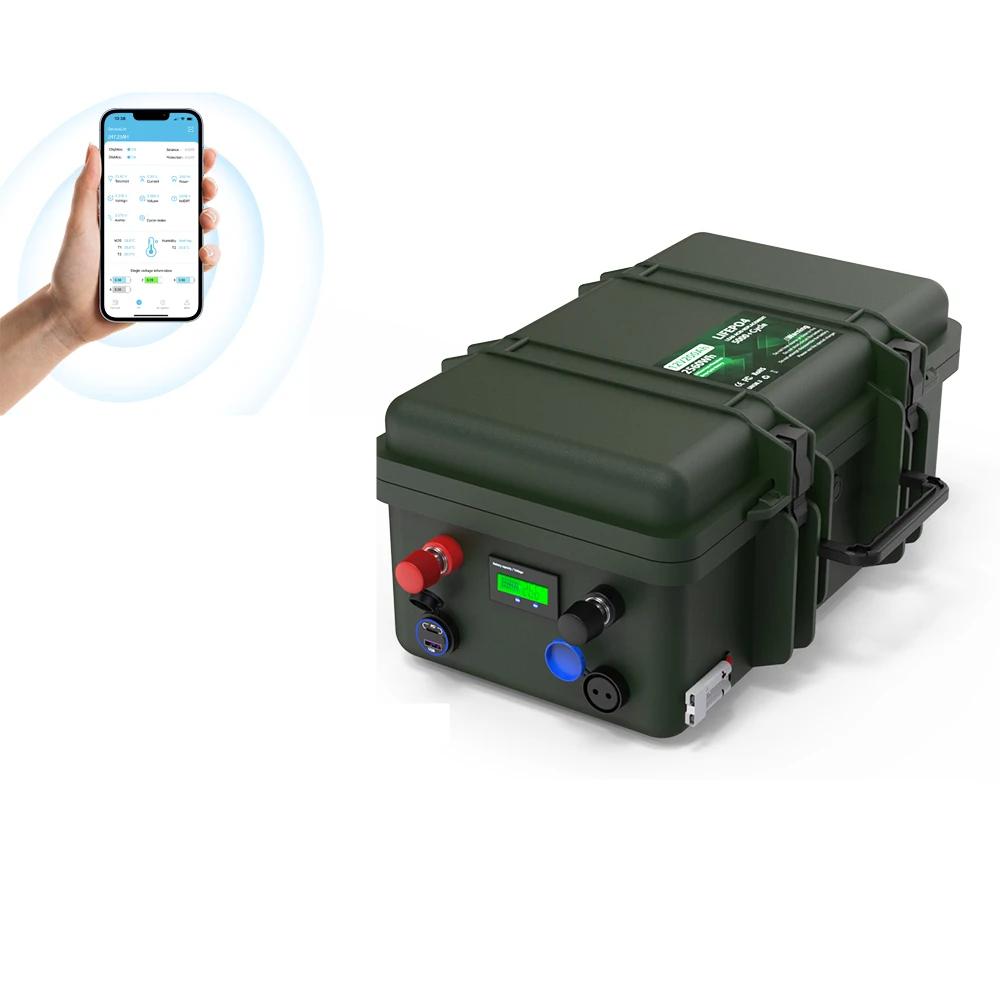 Battery Pack 25.6V LiFePO4 24V 100AH 120AH 150AH Lithium Battery 6000+ Cycles With Bluetooth BMS Grade A Cell For Boat Battery Pack 25.6V LiFePO4 24V 100AH 120AH 150AH Lithium Battery 6000+ Cycles With Bluetooth BMS Grade A Cell For Boat