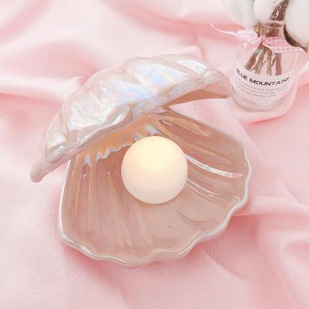 Battery Powered Ceramic Shell Lamp Battery Powered Ceramic Shell Lamp