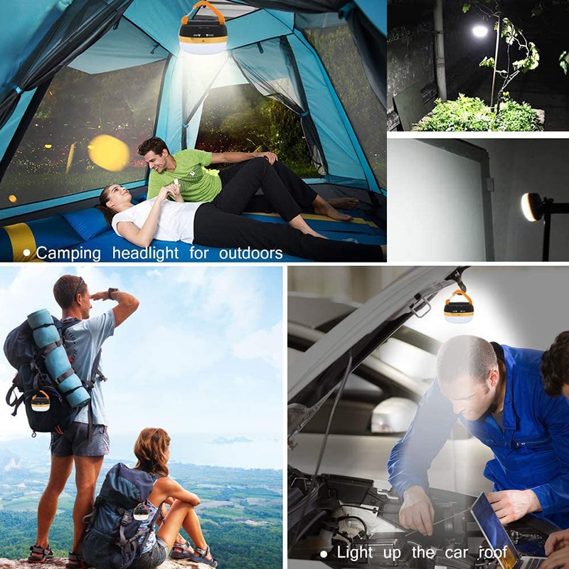 Battery Powered Hanging Tent Light
