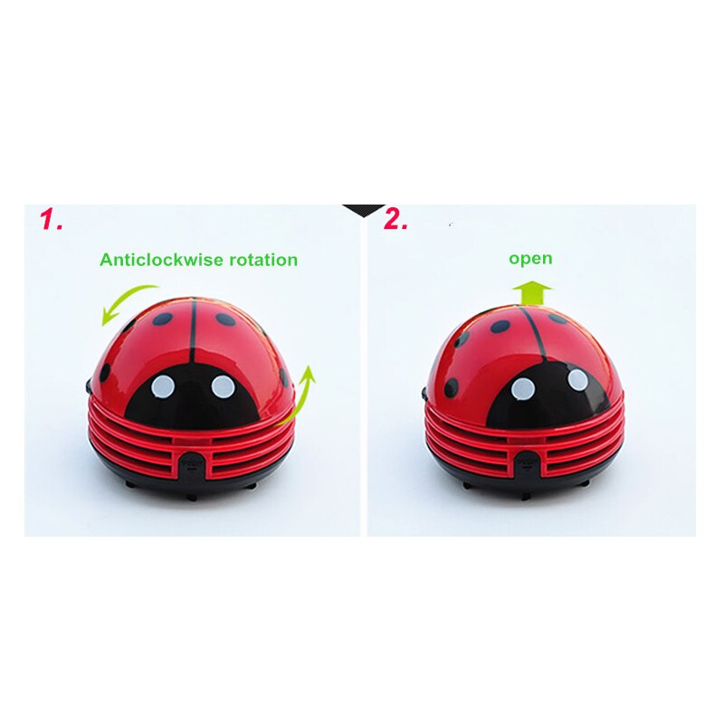 Battery Powered Ladybug Desktop Vacuum Battery Powered Ladybug Desktop Vacuum