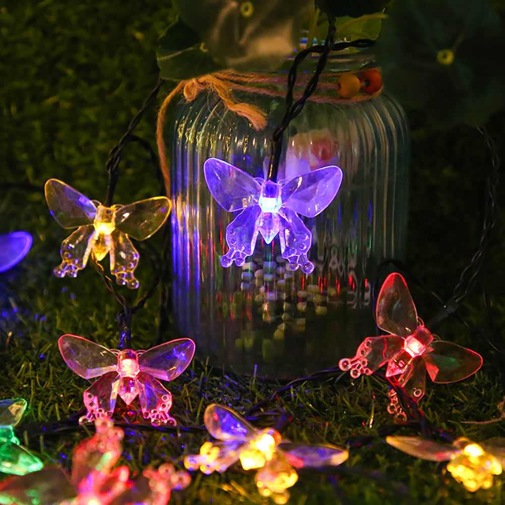 Battery Powered LED Butterfly String Lights Battery Powered LED Butterfly String Lights