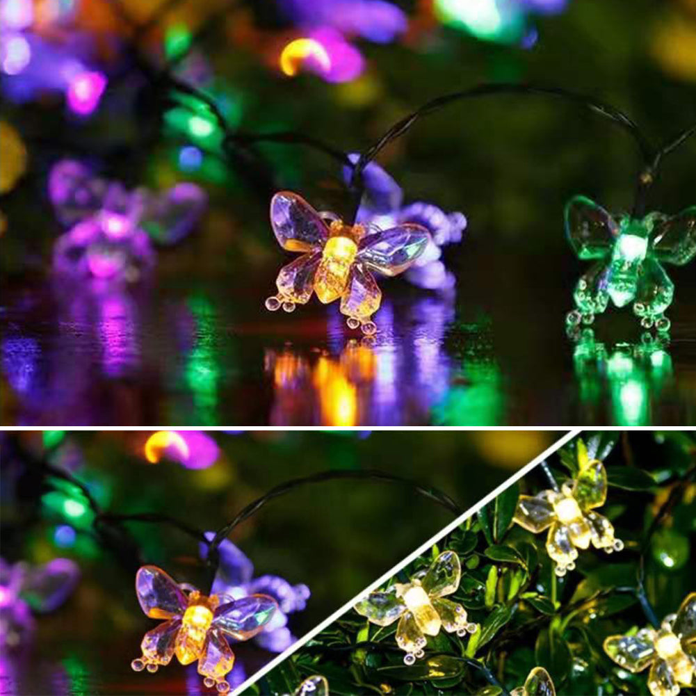 Battery Powered LED Butterfly String Lights Battery Powered LED Butterfly String Lights