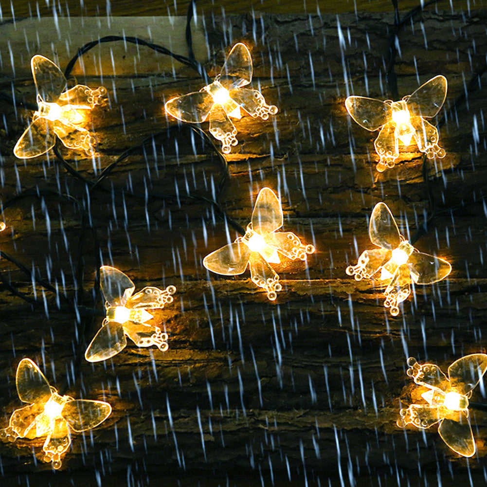 Battery Powered LED Butterfly String Lights Battery Powered LED Butterfly String Lights