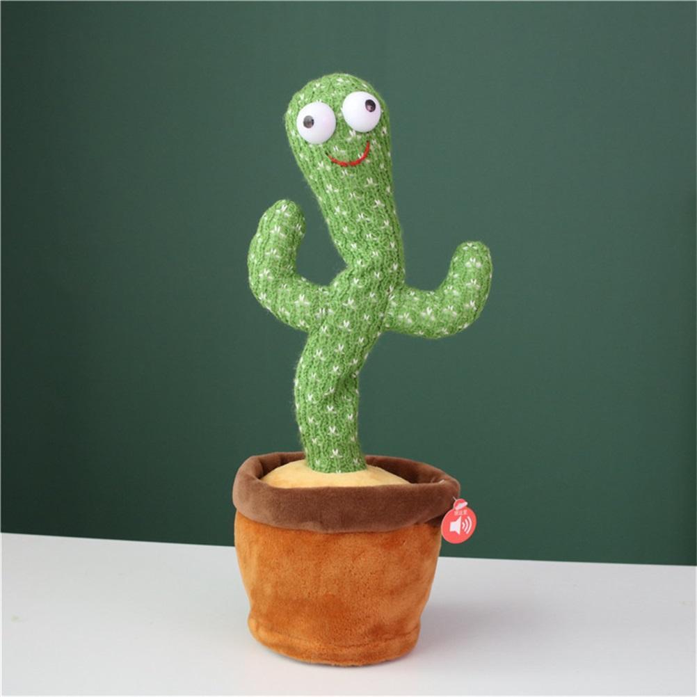 Battery Powered Plush Dancing Cactus Toy