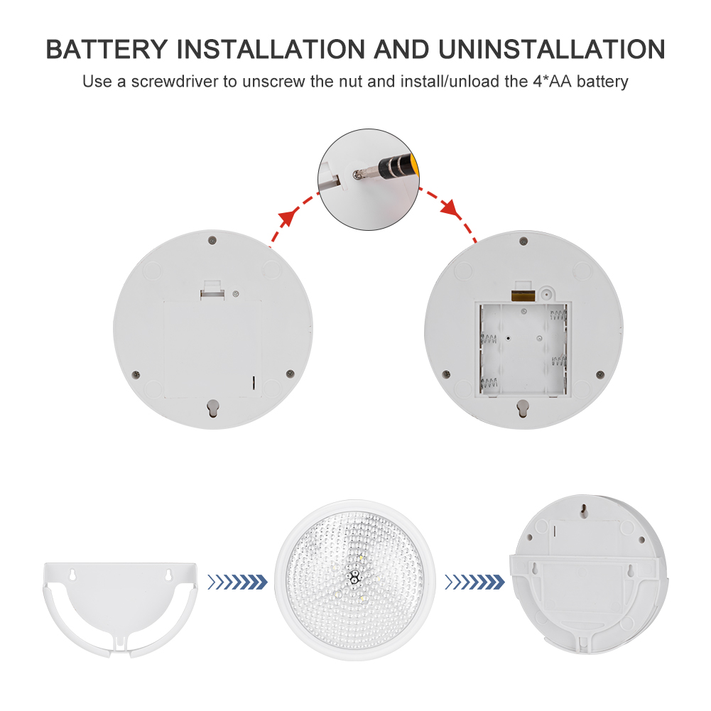 Battery Powered Wall Light with Remote Control Battery Powered Wall Light with Remote Control