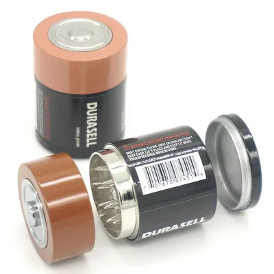 Battery Shape Metal Grinder Diameter 44mm Tobacco Smoke Herb Crusher Cigarette Smoking Accessories Grinders Amoladora