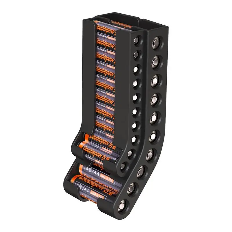 Battery Storage Organizer Combo Battery Organizer Storage Holder Small Battery Keeper Wall Holder Battery Dispenser