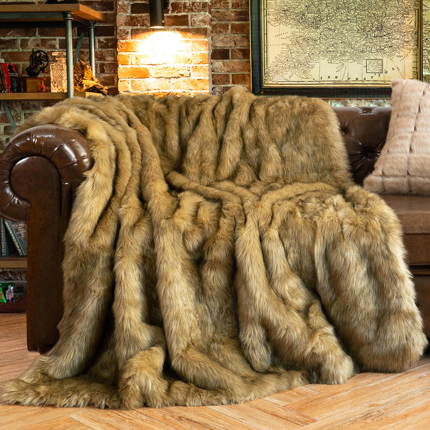 Battilo Faux Fur Throw Blanket Luxury Decorative Sofa Blankets Thick Warm Fur Blanket Soft Fluffy Plaid Throws For Bed Battilo Faux Fur Throw Blanket Luxury Decorative Sofa Blankets Thick Warm Fur Blanket Soft Fluffy Plaid Throws For Bed
