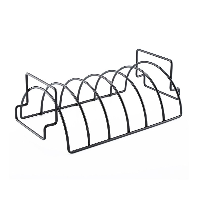 BBQ Rib Rack Stainless Steel Stand