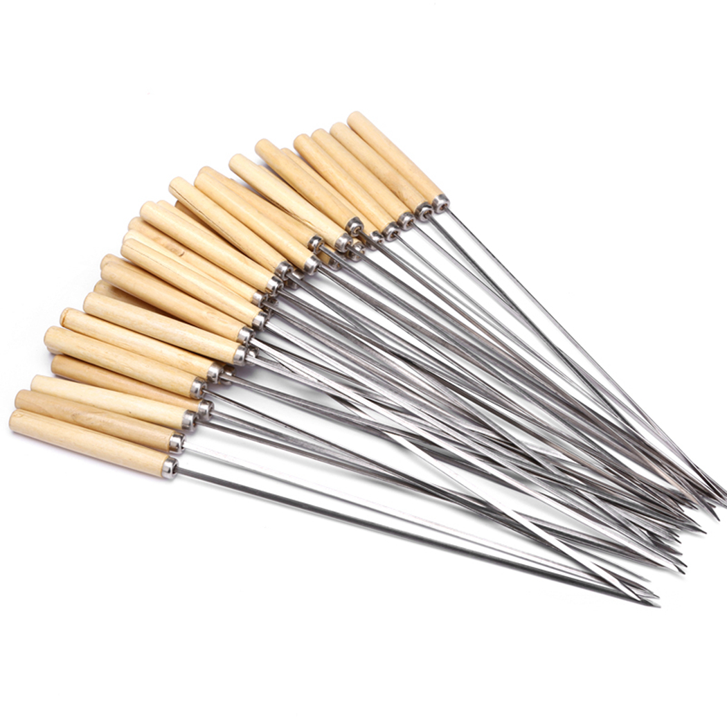 BBQ Wooden Handle Skewers (20pcs) BBQ Wooden Handle Skewers (20pcs)