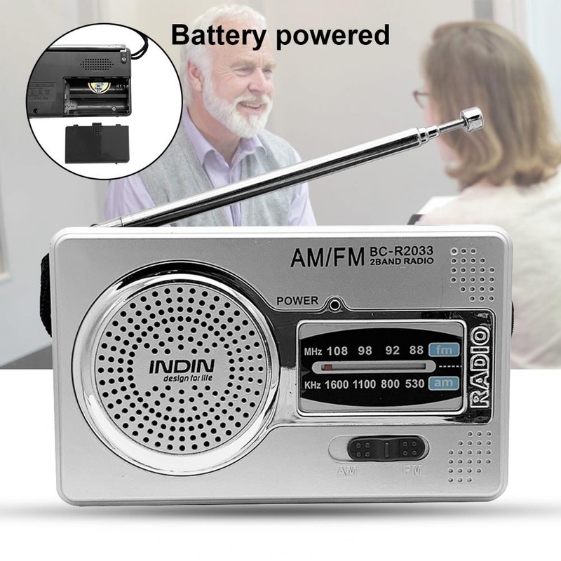 BC-R2033 AM FM Radio Telescopic Antenna Full Band Portable Radio Receiver Retro FM World Pocket Radio Player for Elder BC-R2033 AM FM Radio Telescopic Antenna Full Band Portable Radio Receiver Retro FM World Pocket Radio Player for Elder