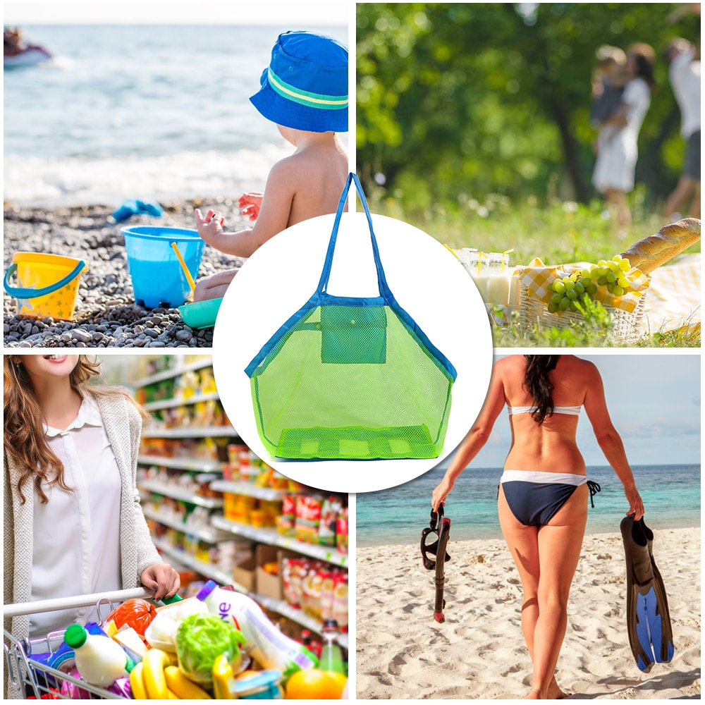 Beach Bag For Toys Foldable Tote Bag Beach Bag For Toys Foldable Tote Bag