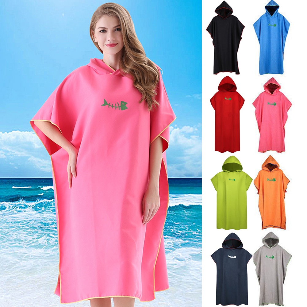 Beach Towel Poncho for Adults