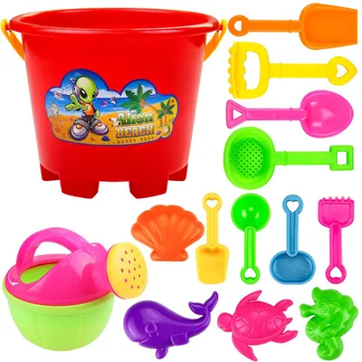 Beach Toy Set 14 Piece Sand Tools