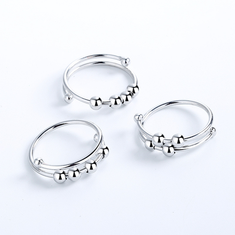 Bead Fidget Ring Anti Stress Accessory